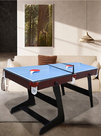 Foldable Snooker Pool Table for Home, Youth, Indoor - American Pool or Snooker, Multi-Game Options
