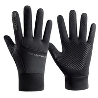 Men's Winter Cycling & Running Gloves - Waterproof, Touchscreen, Windproof & Thermal