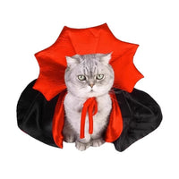 Pet Halloween Christmas Cape for Cats and Dogs, Magic Cloak Costume