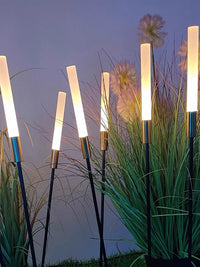 Solar Powered Acrylic Reed Landscape Lights for Outdoor Decoration