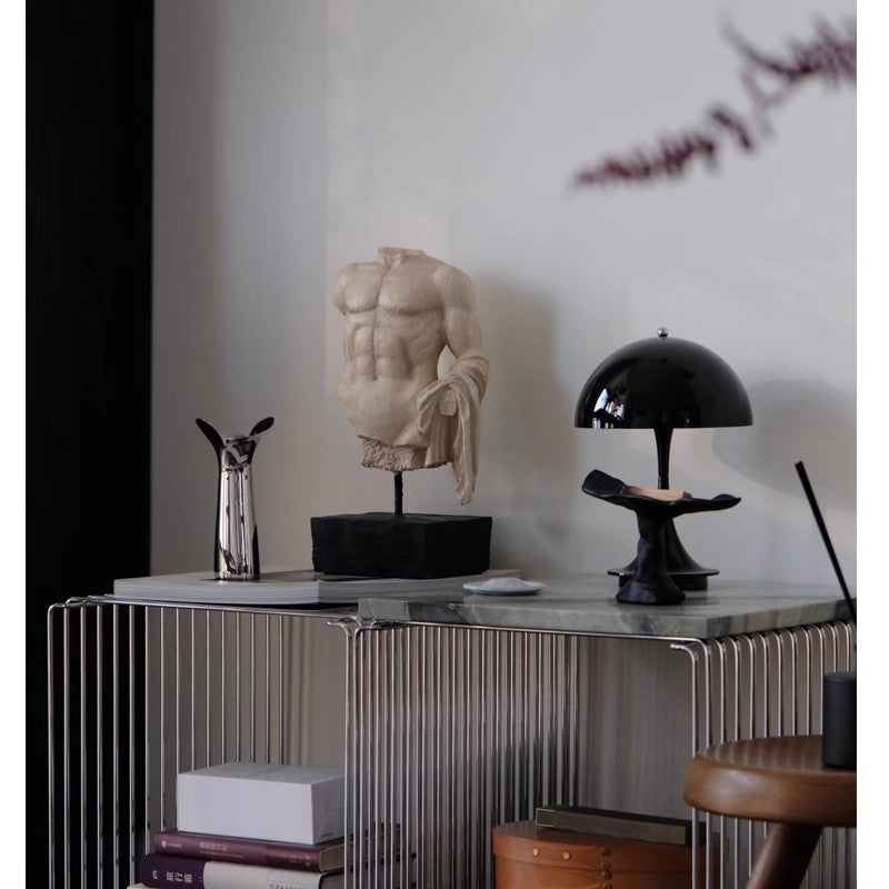 Vintage French Abstract Figure Sculpture for Home Decor