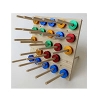 Desktop Thread Spool Holder for Sewing Machines and Crafting