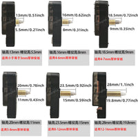 Silent Quartz Clock Movement Mechanism with Hands for DIY Wall and Desk Clocks