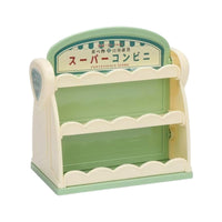 Miniature Double-Sided Display Shelf for Dollhouse