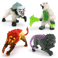 Mythical Creature Figurines Fantasy Monster Models for Decoration and Play