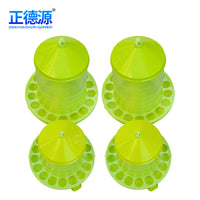 Elevated Chicken Feeder with Legs, Automatic Poultry Feeder Bucket, Thickened Plastic