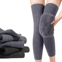 Cashmere Knee Warmers for Men and Women, Thickened Thermal Knee Brace for Joint Pain Relief, Winter Cold Protection