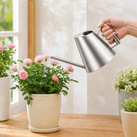 Stainless Steel Watering Can for Indoor Plants, Long Spout, 400/900/1500ML