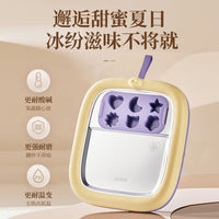 Homemade Ice Cream Maker Pan for Kids, Stainless Steel Fry Ice Machine, DIY Non-Electric Ice Cream Plate