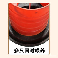 Thickened Poultry Feeder Bucket for Chickens, Anti-Scatter Design, 15kg Capacity