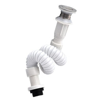 Stainless Steel Pop-Up Drain Assembly with Odor Trap for Bathroom Sink