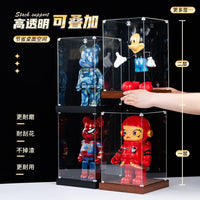 Acrylic Display Case for LEGO Minifigures Building Blocks Dustproof Storage Box