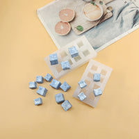 Realistic Ice Cube Silicone Mold for DIY Crafts, Aromatherapy Candles, and Food-Grade Creations