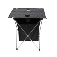 Portable Aluminum Folding Camping Table with Storage Bag for Outdoor Picnic & Travel
