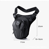 Motorcycle Leg Bag, Hard Shell Waterproof Motorbike Drop Leg Bag for Men Women, Outdoor Sports Shoulder Bag, Lightweight