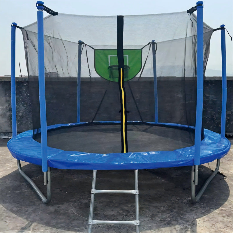 Trampoline Enclosure Net for Outdoor Round Trampolines, Internal Safety Netting Replacement