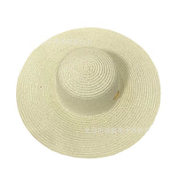 Unisex Straw Sun Hat for Adults and Kids - Hand-Woven Wide Brim Farmer's Hat for Summer Outdoor Protection