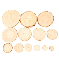 Handmade DIY Round Pine Wood Slices for Crafts and Painting