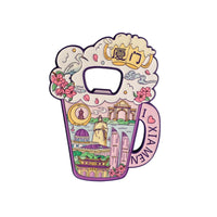 Xiamen Gulangyu Island Metal Bottle Opener Refrigerator Magnet Souvenir