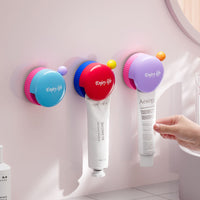 Dopamine Suction Cup Toothpaste Squeezer Wall-Mounted Dispenser for Lotions and Facial Cleansers