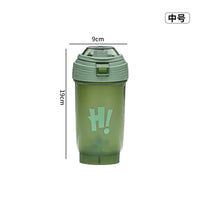 Shake Cup for Students and Athletes, Thickened Anti-Fall Protein Shaker Bottle, Large Capacity Portable Water Bottle