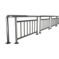304 Stainless Steel Outdoor Fence Railing for Residential, Municipal, and School Stairs