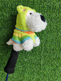 Cute West Highland Dog Golf Club Headcover for Driver Fairway Woods Irons