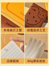 3rd Grade Class Decompression Bread Notebook, Ins Style, 2026 New Planner, Student Thickened Homework/Error Book, Office Work Record