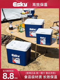 Esky Portable Insulated Cooler Box for Camping, Car, and Food Preservation