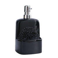 YST Minimalist Ceramic Lotion Dispenser Bottle for Bathroom