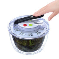 Manual Salad Spinner and Vegetable Dryer for Kitchen