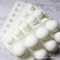 Silicone Sphere Mold for Mousse, Ice Cream, and Baked Goods