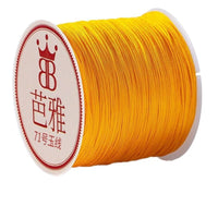 71 Jade Thread Braiding Cord 0.4mm for DIY Jewelry Making, Beading, and Hand Ropes