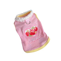 New Pet Dog Cat Puppy Japanese Korean Soft Cute Spring Summer Vest for Small Medium Dogs Teddy Bichon Clothes Supplies