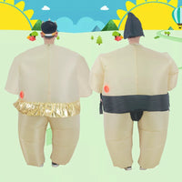 Inflatable Sumo Wrestler Costume for Adults - Halloween & Party Fancy Dress