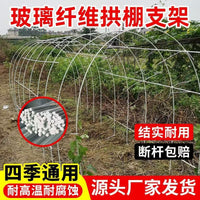 Fiberglass Greenhouse Hoops for Agriculture and Gardening - 100 Pack