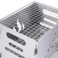 Portable Detachable Camping BBQ Grill for 2-3 People