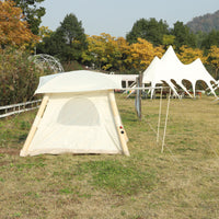 Inflatable Outdoor Camping Tent with Air Columns - 220cm Thickened Square Design for Parks and Leisure