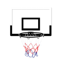 Kids Indoor Transparent Basketball Hoop Toy Punch-Free Adjustable Height Mini Basketball Stand for Slam Dunk Practice