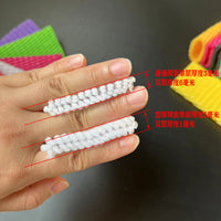 Fruit Protection Foam Sleeves for Apples, Peaches, and Delicate Produce - Shock-Absorbing EPE Net Bags