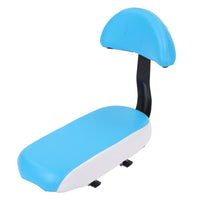 Mountain Bike Rear Seat Cushion with Backrest and Footrest for Kids