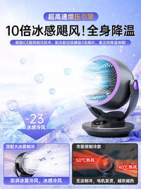 Portable Air Circulator Fan with Strong Airflow for Desk and Dorm