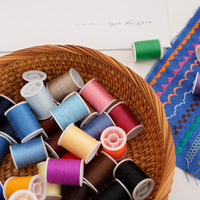 36-Color Mini Spool All-Purpose Sewing Thread Set for Household Sewing Machines & DIY Crafts