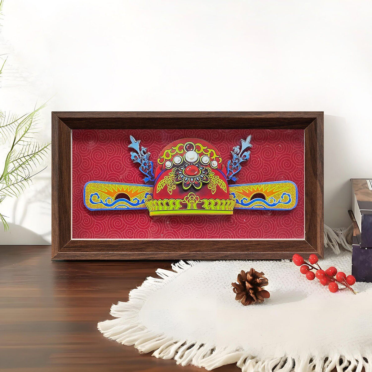 Graduation Season Paper-cut 3D Scholar Cap Photo Frame Gift for Students