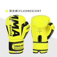 Professional Boxing Gloves for Kids & Adults - Muay Thai, Kickboxing, Sparring, Punching Bag Training