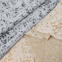 Textured Granular Fleece Jacquard Fabric 160g Polyester Spandex Four-Way Stretch Velvet for Cushions and Sofa Covers