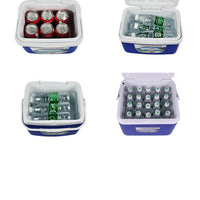 Outdoor Insulated Cooler Box for Commercial Vehicle Portable Food Preservation Fishing BBQ Stall Large and Small Ice Bucket