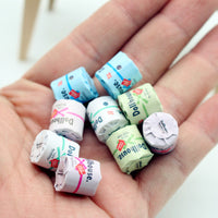 Dollhouse Miniature Tearable Toilet Paper Roll Model for OB11 Accessories