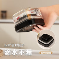 Press-Type Airtight Food Storage Container for Kitchen Pantry Organization