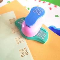 Large Embossing Punch for DIY Crafting and Scrapbooking